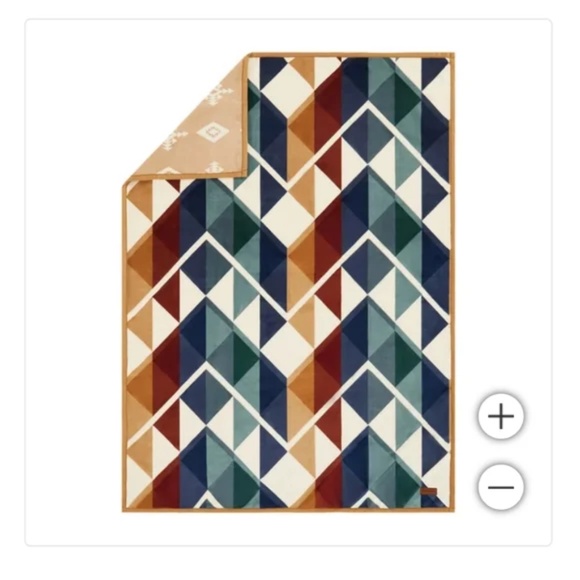 Pendleton Reversible Plush Throw 50 x70 - Picture 6 of 6